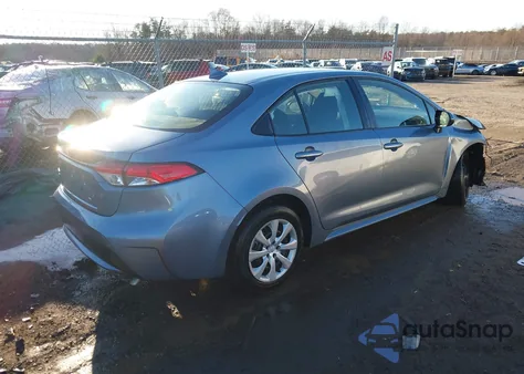 2020 Toyota Corolla Le z USA, uszkodzony, nr VIN JTDEPRAE0LJ092970